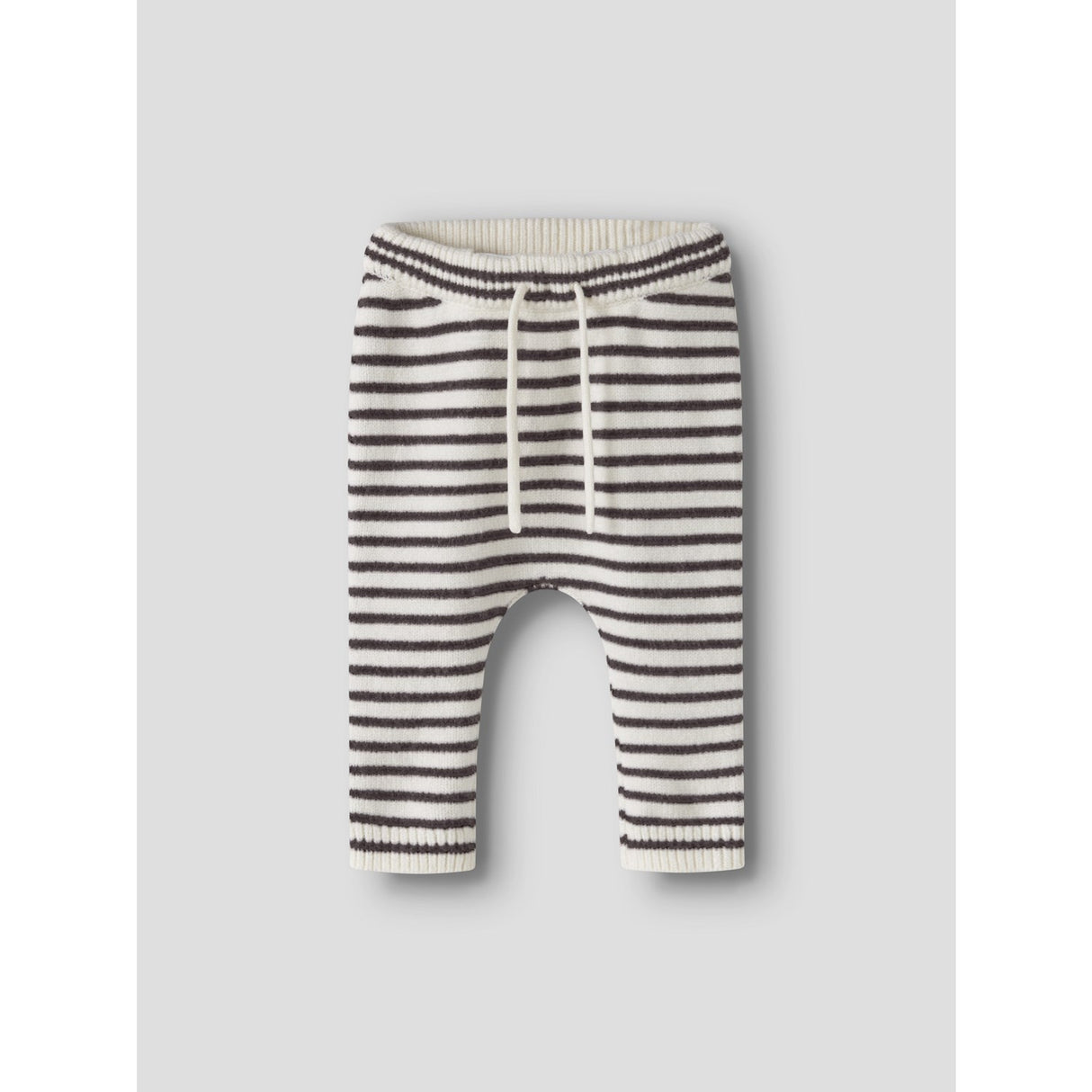 Name It Antique White Chocolate Plum Nbmostripe Strik Bukser