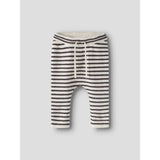Name It Antique White Chocolate Plum Nbmostripe Strik Bukser