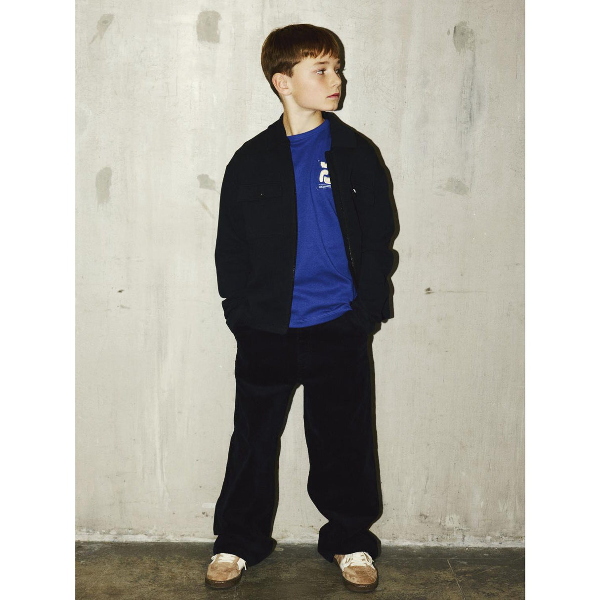 Name It Black Nkmniall Ls Nreg Overshirt