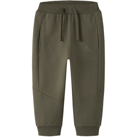 Name It Olive Night Nmmoscar Nreg Sweat Bukser Bru