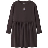 Name It Chocolate Plum Nmfonaya Ls Slim Kjole Æske