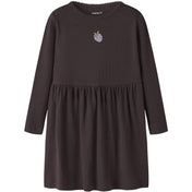 Name It Chocolate Plum Nmfonaya Ls Slim Kjole Æske
