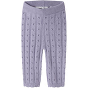 Name It Heirloom Lilac Nbfoxenia Strik Leggings