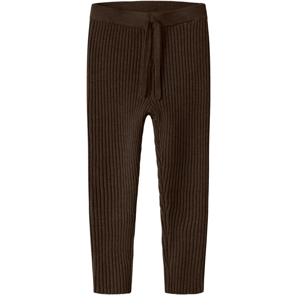 Name It Chocolate Plum Nmfnalia Strik Leggings