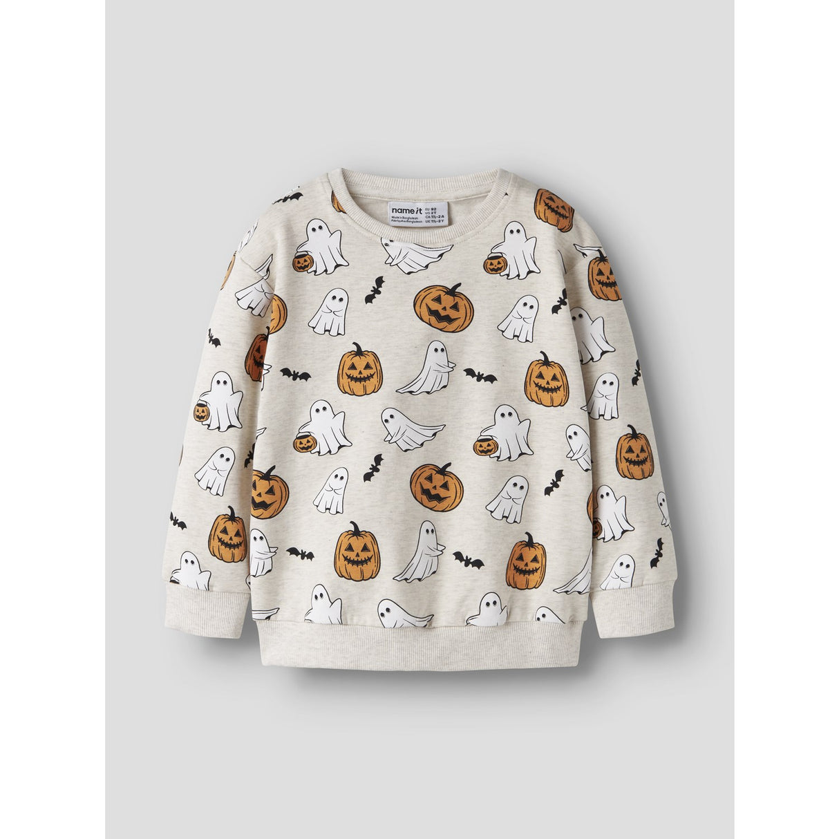 Name It Peyote Melange Nmnovar Nreg Sweat Æske Bru
