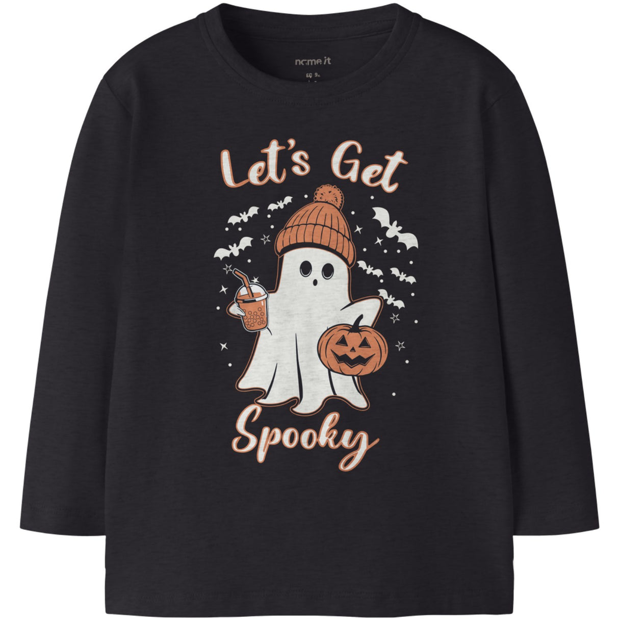 Name It Black Nmnomimi Ls Nreg Top Æske