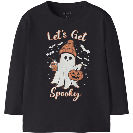 Name It Black Nmnomimi Ls Nreg Top Æske