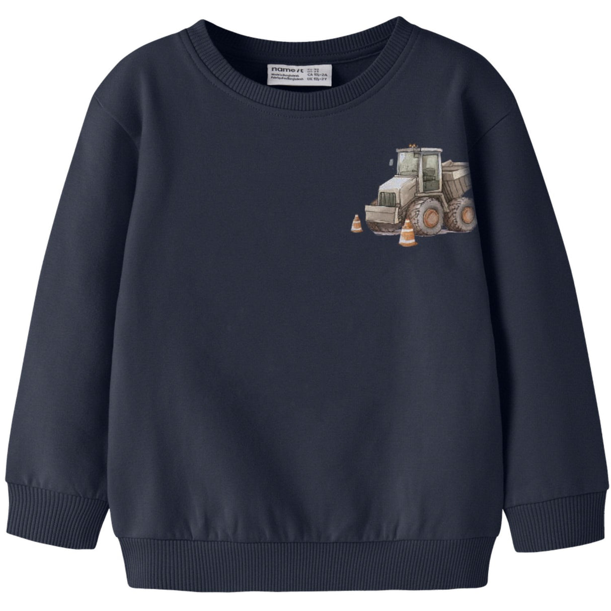 Name It Navy Blazer Nmmnelson Ls Nreg Sweat Bru Box