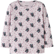 Name It Cradle Pink Nmfandrea Stitch Ls Nreg Top Wdi
