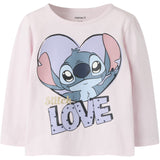 Name It Cradle Pink Nmfanina Stitch Ls Nreg Top Wdi