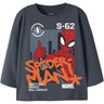 Name It Ombre Blue Nmmalder Spider Ls Nreg Top Æske Mar