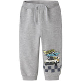 Name It Grey Melange Nmmsloan Hotwheels Nreg Sw Bukser Bru Mat