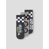 Name It Ombre Blue Nmmsofus Hotwheels 3P Strømper Mat