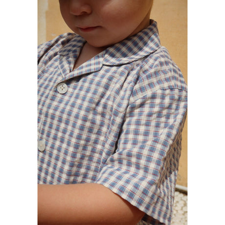 Konges Sløjd Captains Check Kim Ss Skjorte Gots