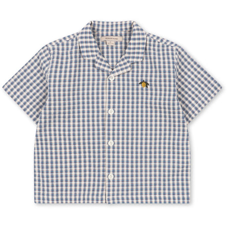 Konges Sløjd Captains Check Kim Ss Skjorte Gots