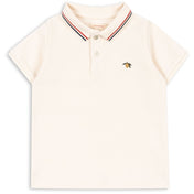 Konges Sløjd Antique White Florian Polo Skjorte Gots