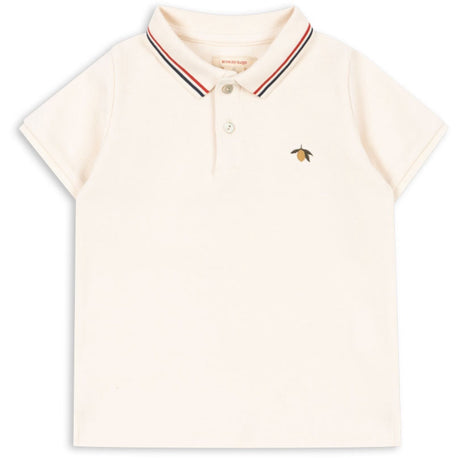 Konges Sløjd Antique White Florian Polo Skjorte Gots