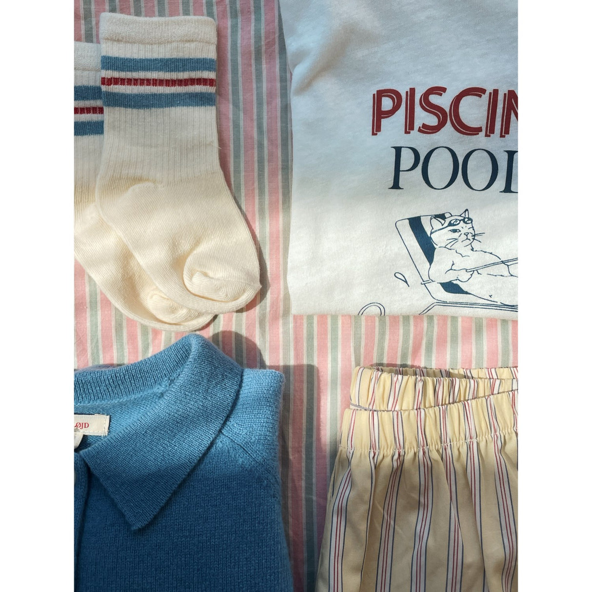 Konges Sløjd Off White/Piscina Era Tee Ocs