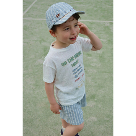 Konges Sløjd Trio Bleu Stripe Elliot Shorts Gots