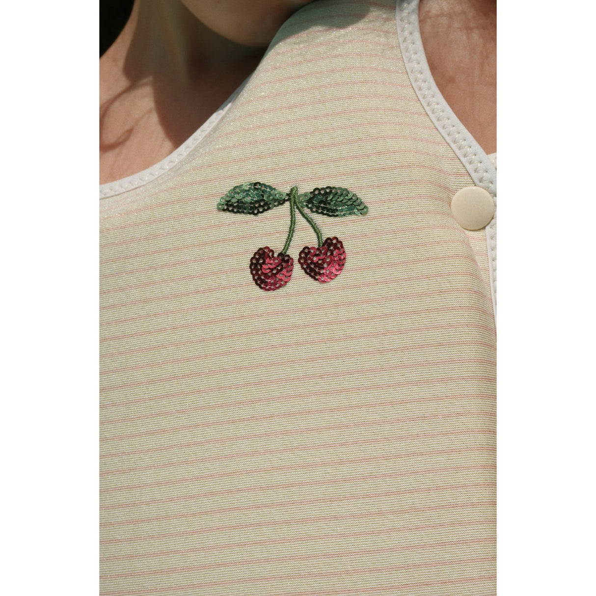 Konges Sløjd Rose Stripe Cherry Svømmevest