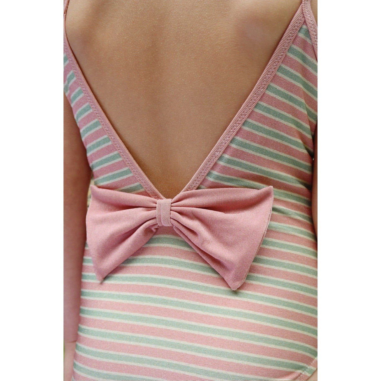 Konges Sløjd Blush Stripe Bowwow Badedragt