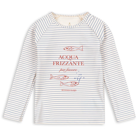 Konges Sløjd Stripe Bluie Aster Badebluse Grs