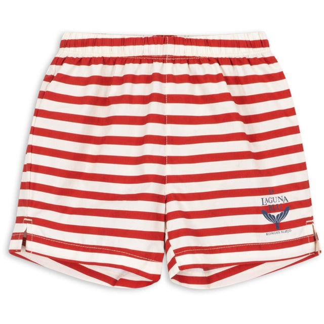 Konges Sløjd Stripe Rouge Asnou Badeshorts Grs