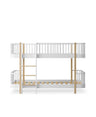Oliver Furniture Wood Original Halvhøj Køjeseng White/Oak