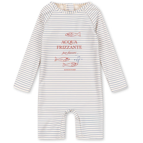 Konges Sløjd Stripe Bluie Aster Heldragt Grs