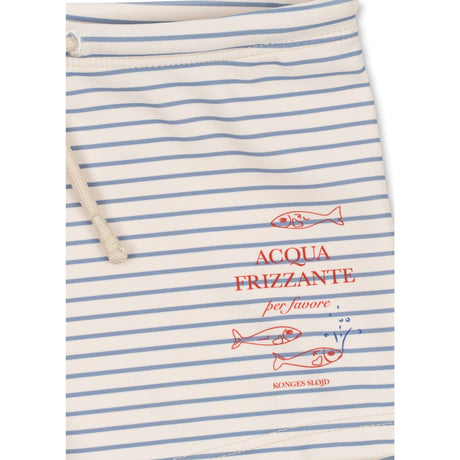 Konges Sløjd Stripe Bluie Aster Badeshorts Grs