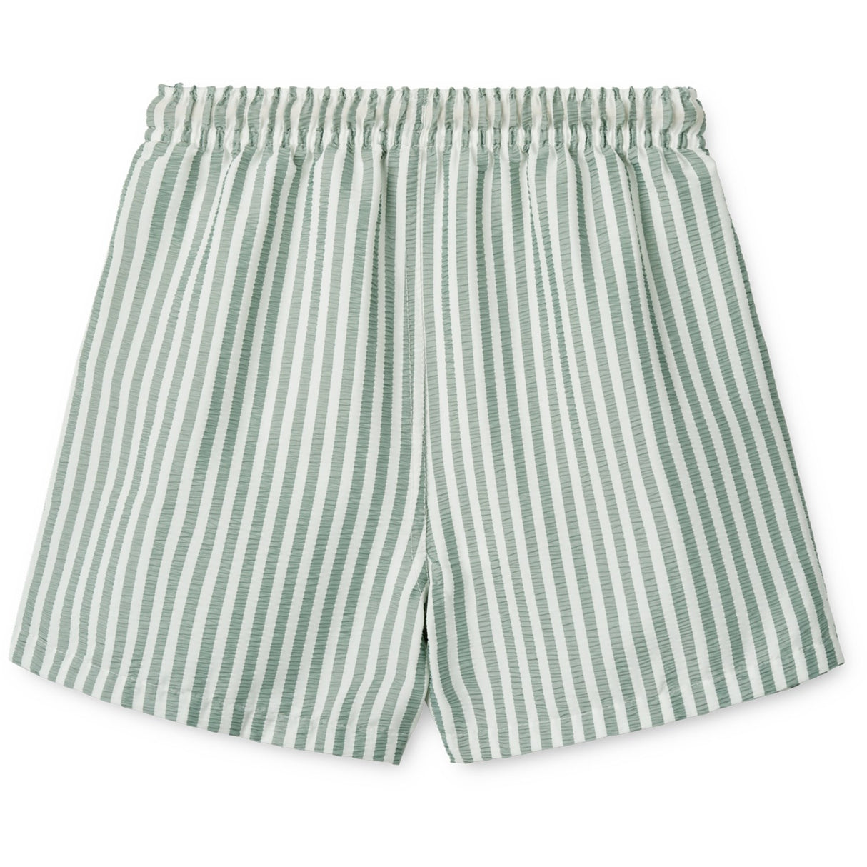 LIEWOOD Stripe Peppermint / Crisp White Duke Stripe Badeshorts