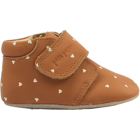 Pom Pom Caramel Café Heart AOP Piti Begynder AOP Futter