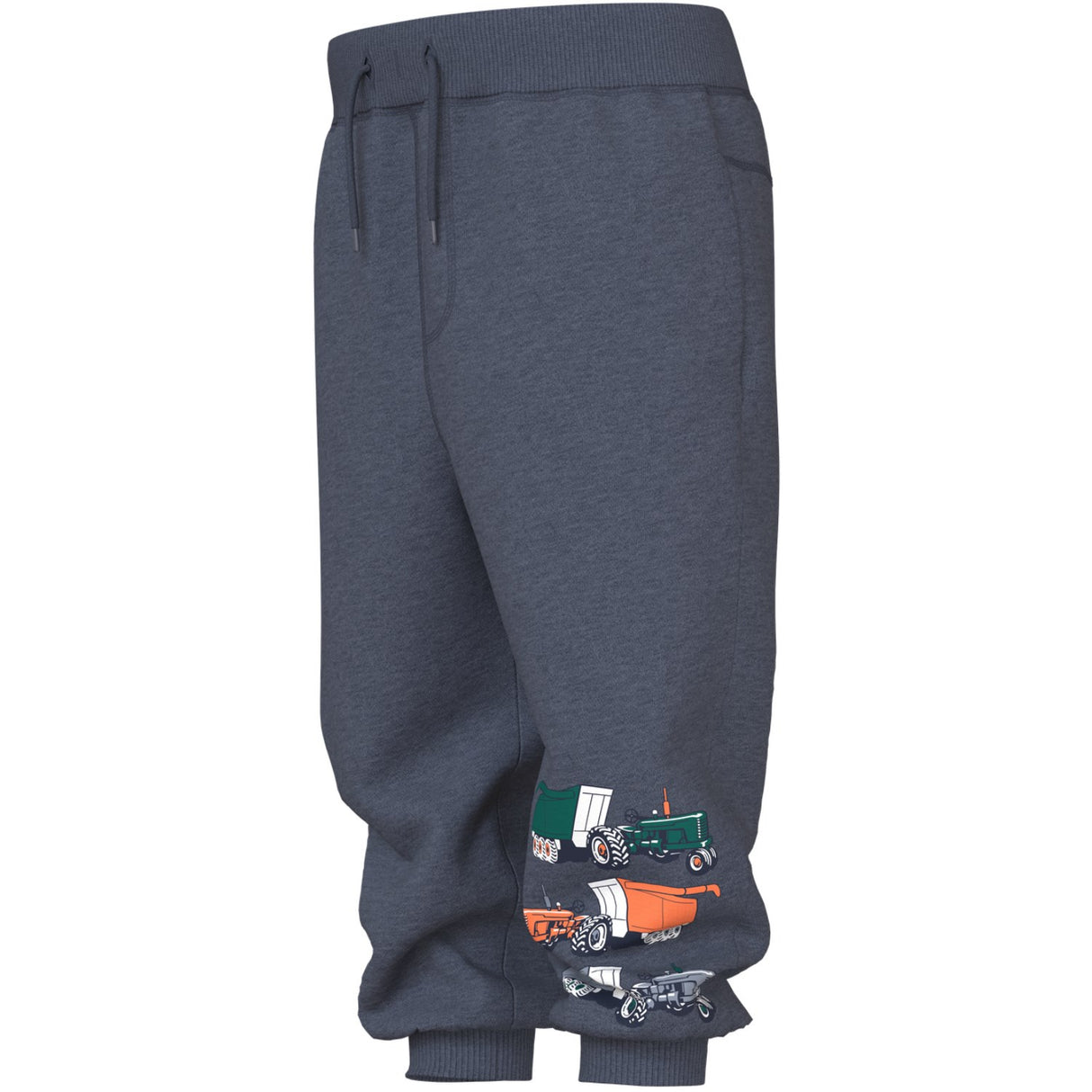 Name It Ombre Blue Tractors Pants Nmmvimo Nreg AOP Swe Bukser Bru