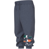 Name It Ombre Blue Tractors Pants Nmmvimo Nreg AOP Swe Bukser Bru