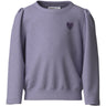 Name It Heirloom Lilac Heart Embroidery Nmfvima Ls Nreg Sweat Bru