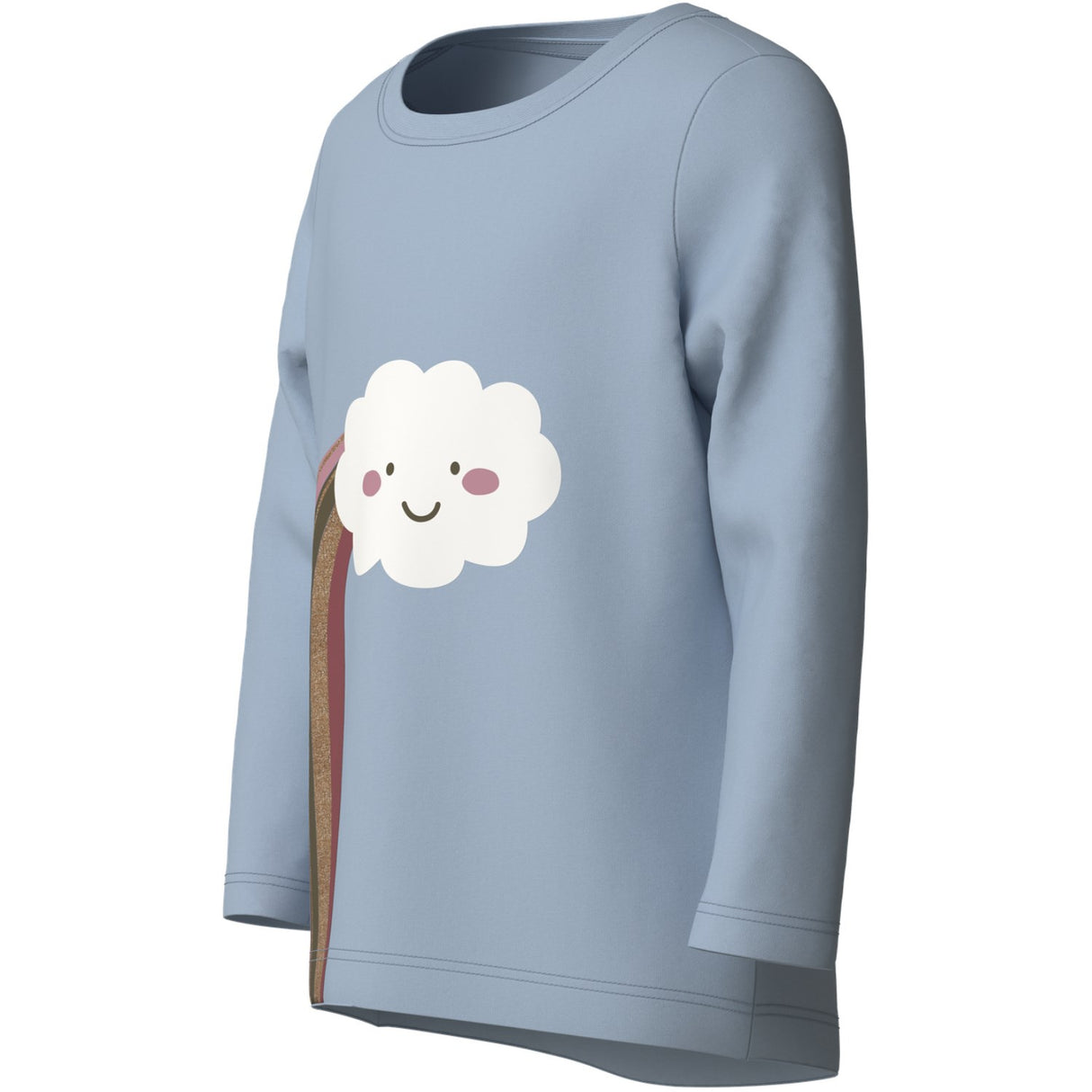 Name It Subdued Blue Cloud Nmfvix Ls Top