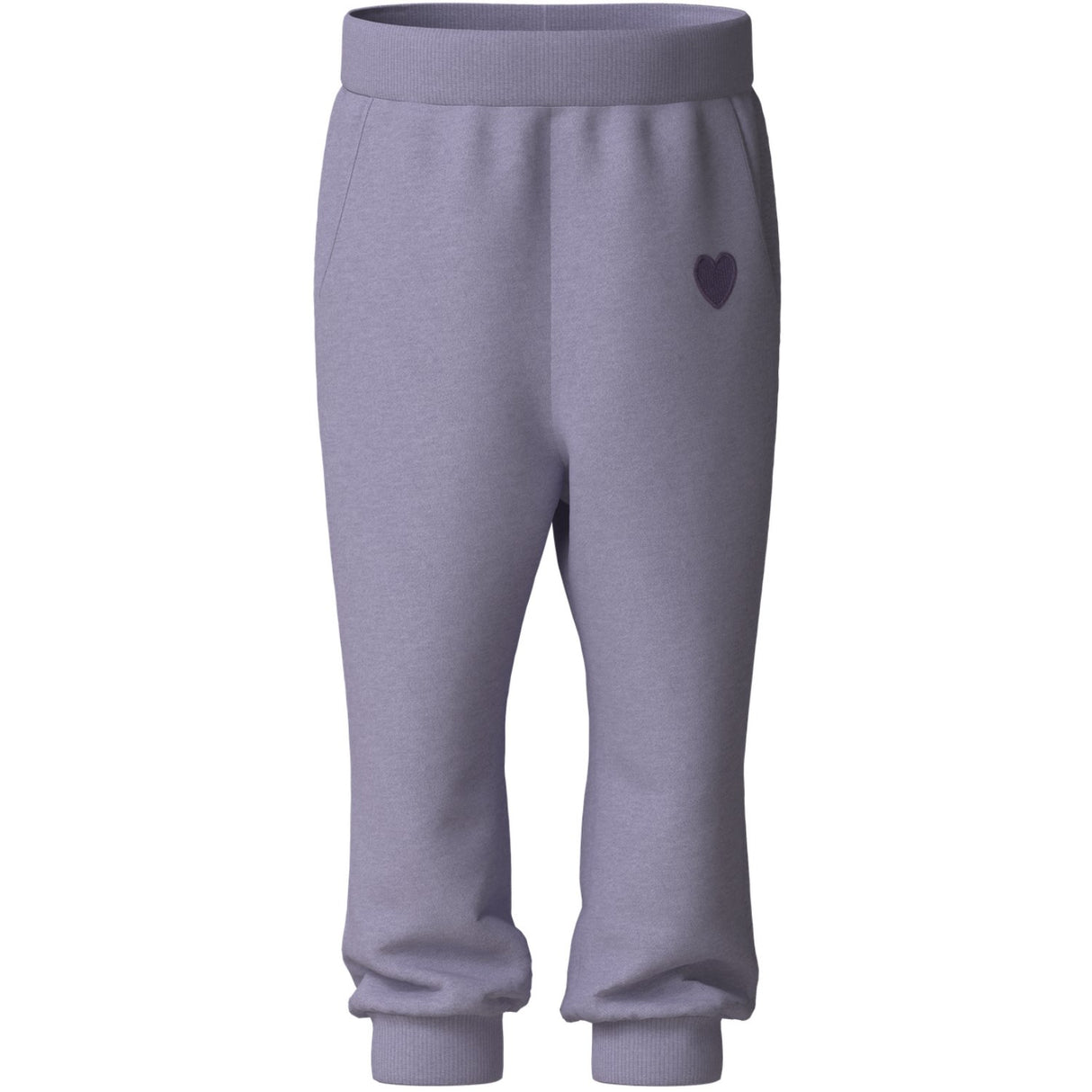 Name It Heirloom Lilac Heart Embroidery Nmfvima Nreg Swe Bukser Bru