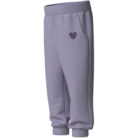 Name It Heirloom Lilac Heart Embroidery Nmfvima Nreg Swe Bukser Bru