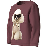 Name It Wild Ginger Poodle Nmfvotea Ls Nreg Top