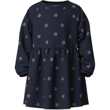 Name It Navy Blazer White Flower Nmfvolta Ls Swe Kjole Bru