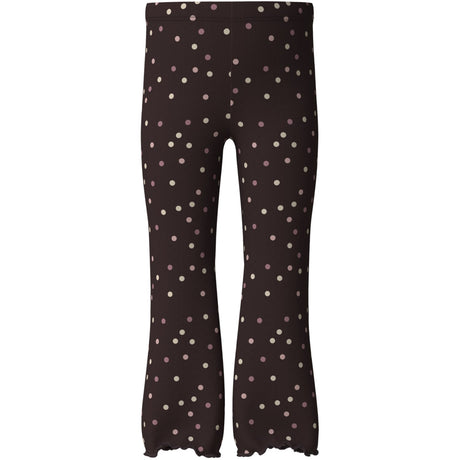 Name It Chocolate Plum Small Dots Nmfvemia Bukser