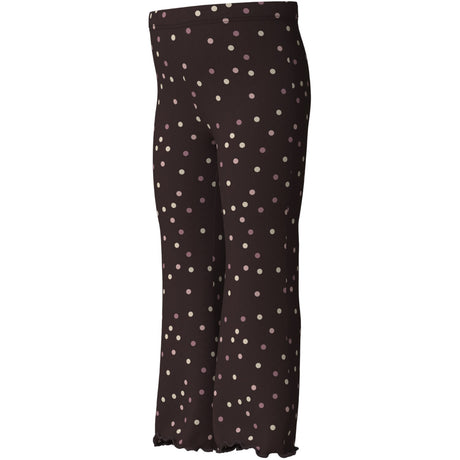 Name It Chocolate Plum Small Dots Nmfvemia Bukser