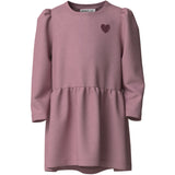 Name It Lilas Heart Embroidery Nmfvima Ls Swe Kjole Bru