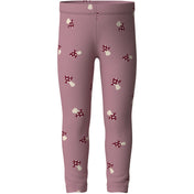 Name It Lilas Mushroom Nmfdavina Aop Swe Leggings Bru