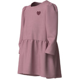 Name It Lilas Heart Embroidery Nmfvima Ls Swe Kjole Bru