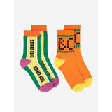 Bobo Choses Multicolor Bobo Choses Kort Strømper Pak X 2