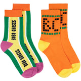 Bobo Choses Multicolor Bobo Choses Kort Strømper Pak X 2