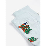 Bobo Choses Light Blue Juicy Tomatoes All Over Kort Strømper