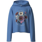Name It Provence Flowers Nkfviala Ls Kort Rlx Sweat Wh Bru