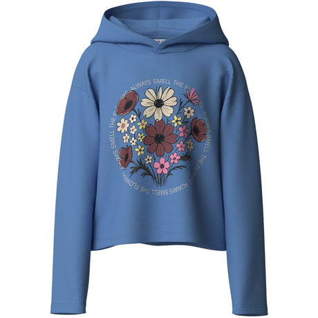 Name It Provence Flowers Nkfviala Ls Kort Rlx Sweat Wh Bru